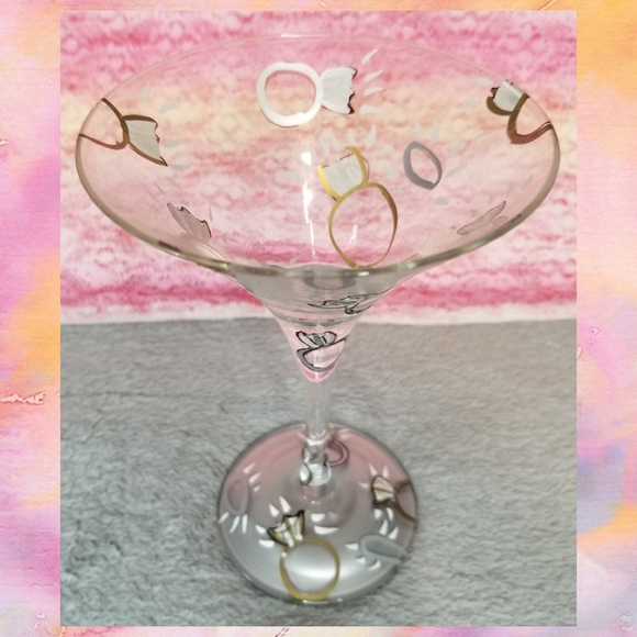 Lolita martini glass "wedding tini" - Picture 2 of 3